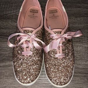 Rose Gold Late Spade Keds
